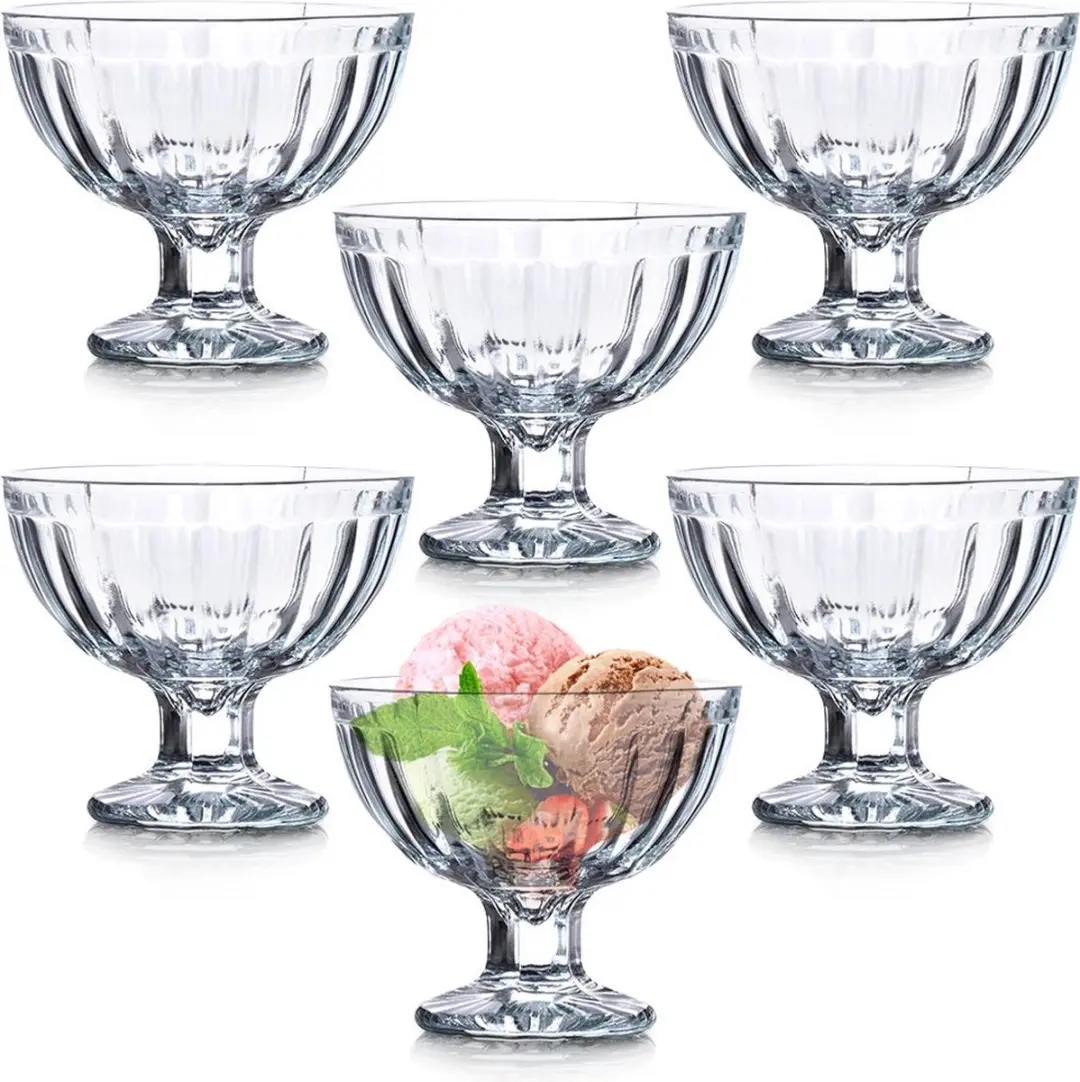 Ijsschalen Glas 180 ml 6 stuks