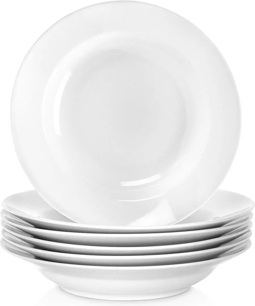 Diep Bord Porselein MONA 24,5 cm, 350 ml 6 stuks