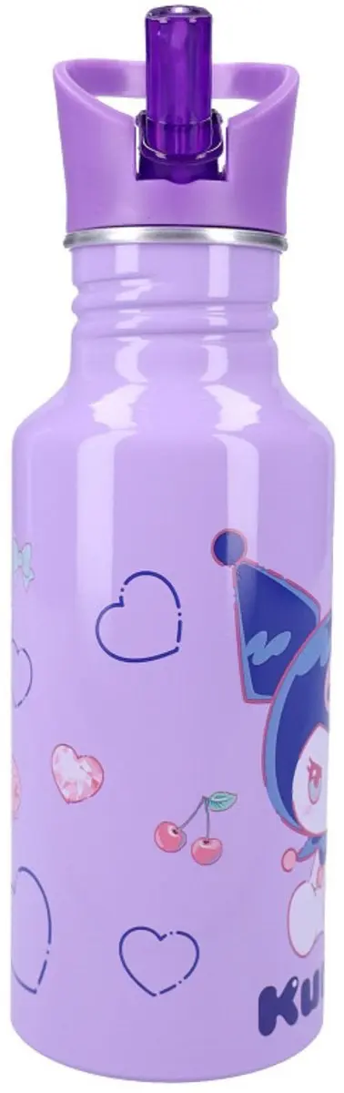 Kuromi Keep It Cool Schoolbeker en Drinkfles 500ml - afbeelding 3 van 4