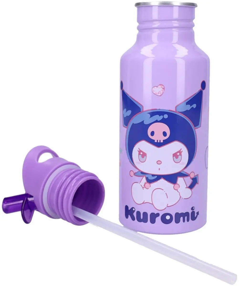 Kuromi Keep It Cool Schoolbeker en Drinkfles 500ml - afbeelding 2 van 4