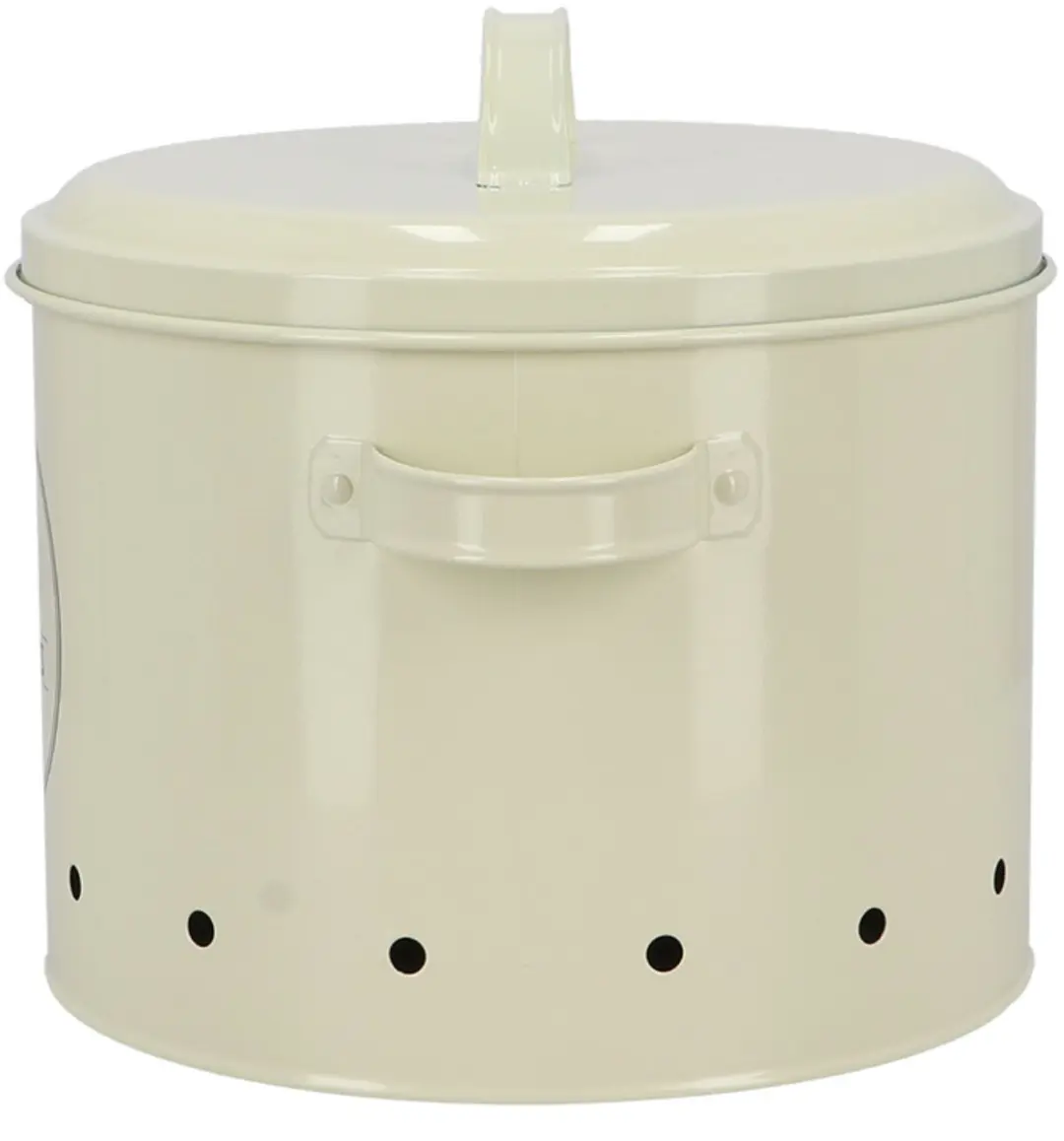 Esschert Design Voorraadblik Aardappelen - 6,3 liter - Creme - afbeelding 6 van 6