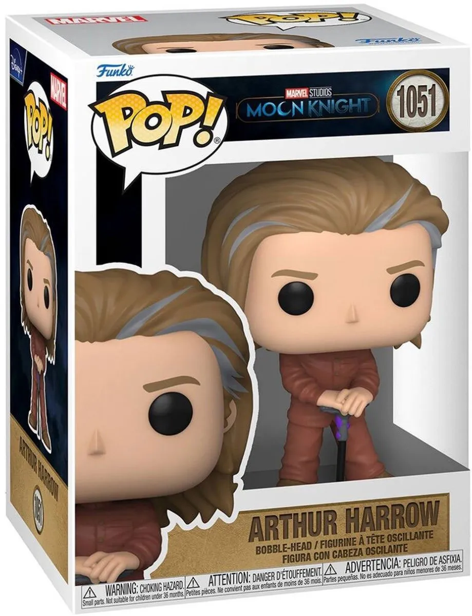 Marvel Funko POP! Arthur Harrow Moon Knight Verzamelfiguur 9cm - Multicolours