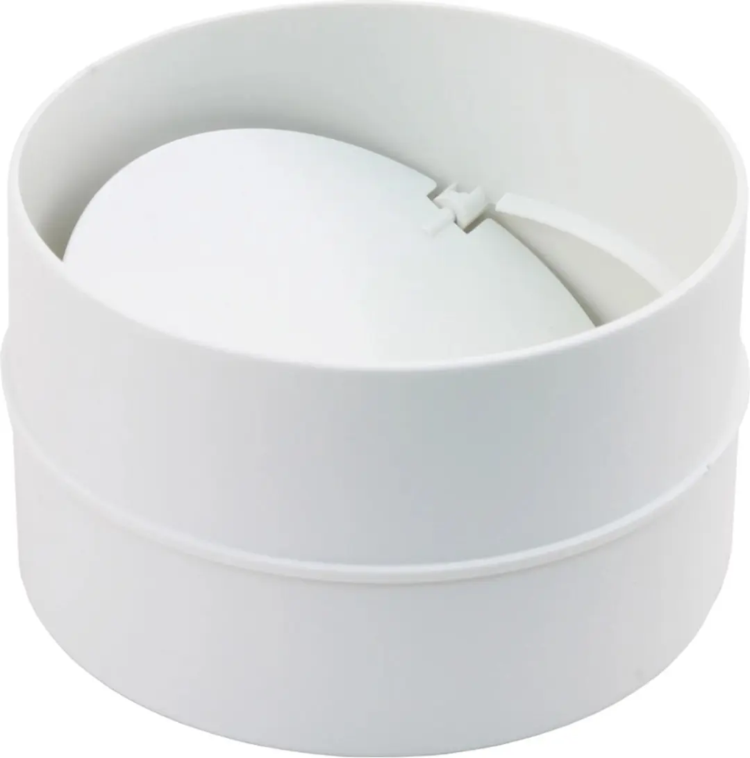 Starx buisverbinder met terugslagklep Ã¸100 mm wit