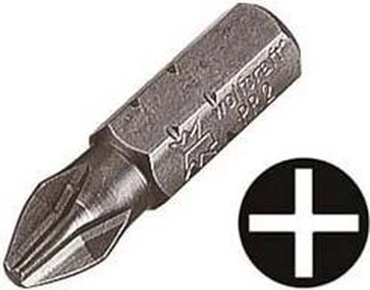Wolfcraft Solid-bits Kruiskop PH 1