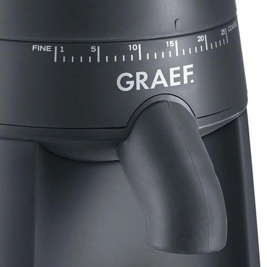 Graef CM702 Koffiemolen - 128W - Zwart - afbeelding 3 van 6