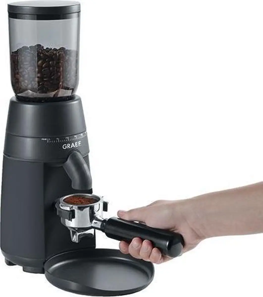 Graef CM702 Koffiemolen - 128W - Zwart - afbeelding 5 van 6