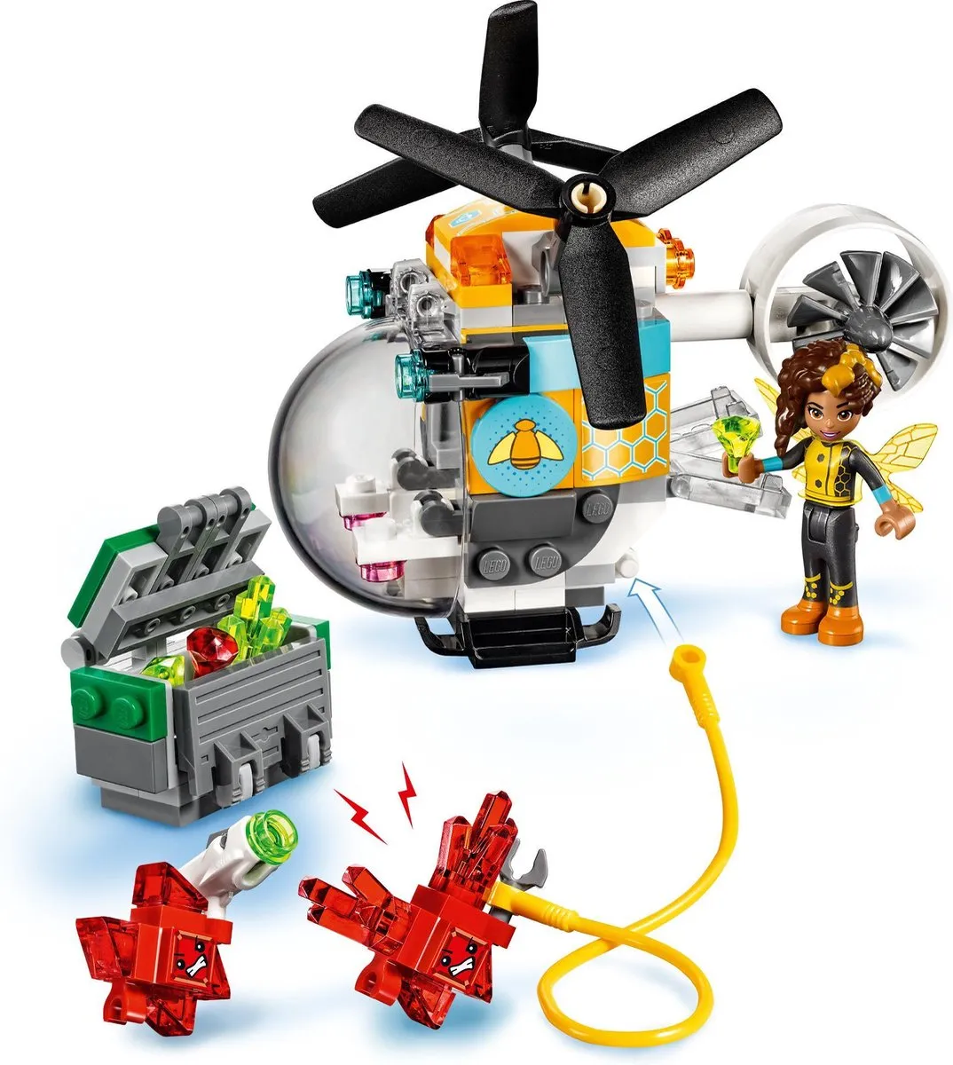 LEGO DC Super Hero Girls Bumblebee Helikopter 41234 - 142 Stukken