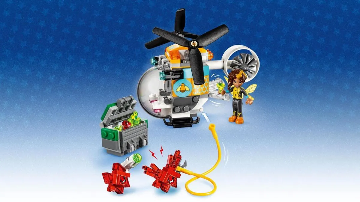 LEGO DC Super Hero Girls Bumblebee Helikopter 41234 - 142 Stukken - afbeelding 6 van 6