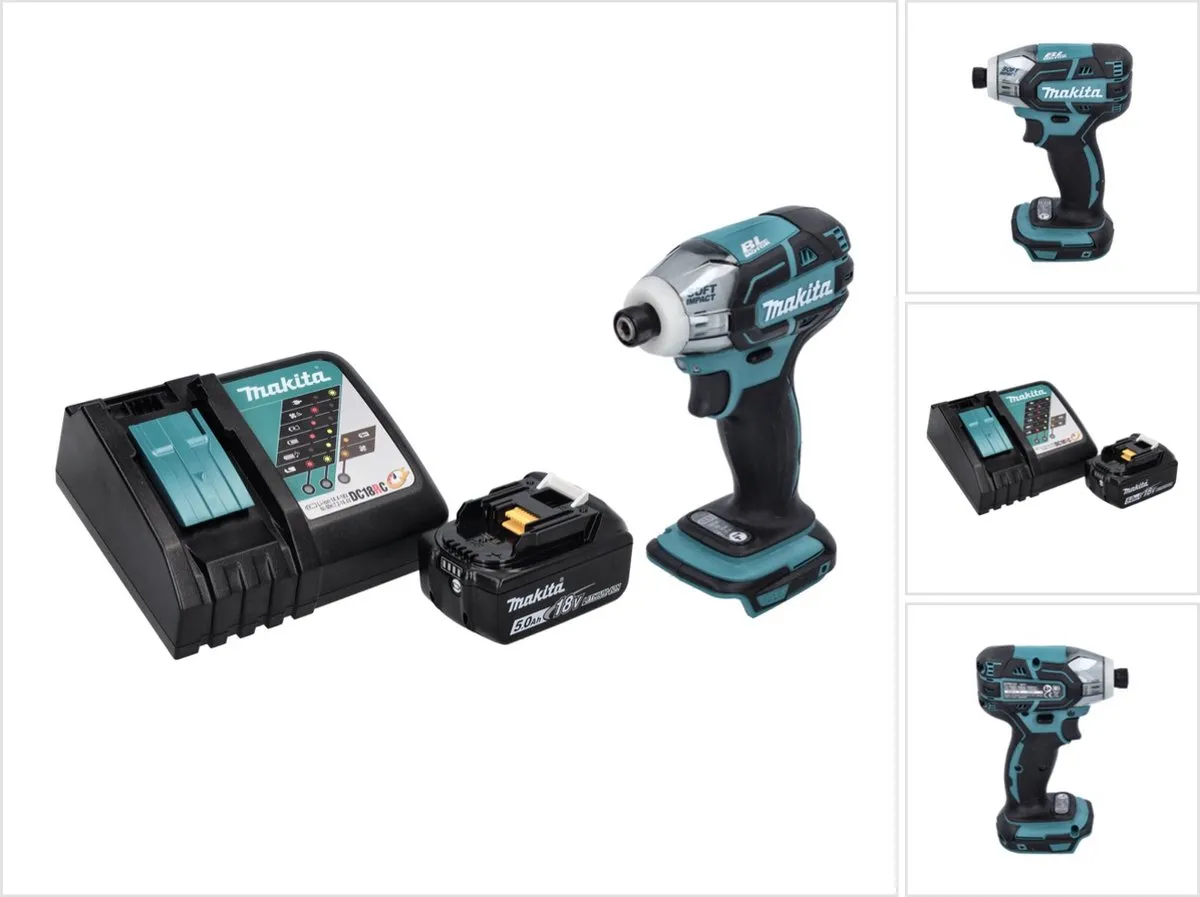 Makita DTS 141 RT1 Accu-Impulsschroevendraaier 18V 40Nm