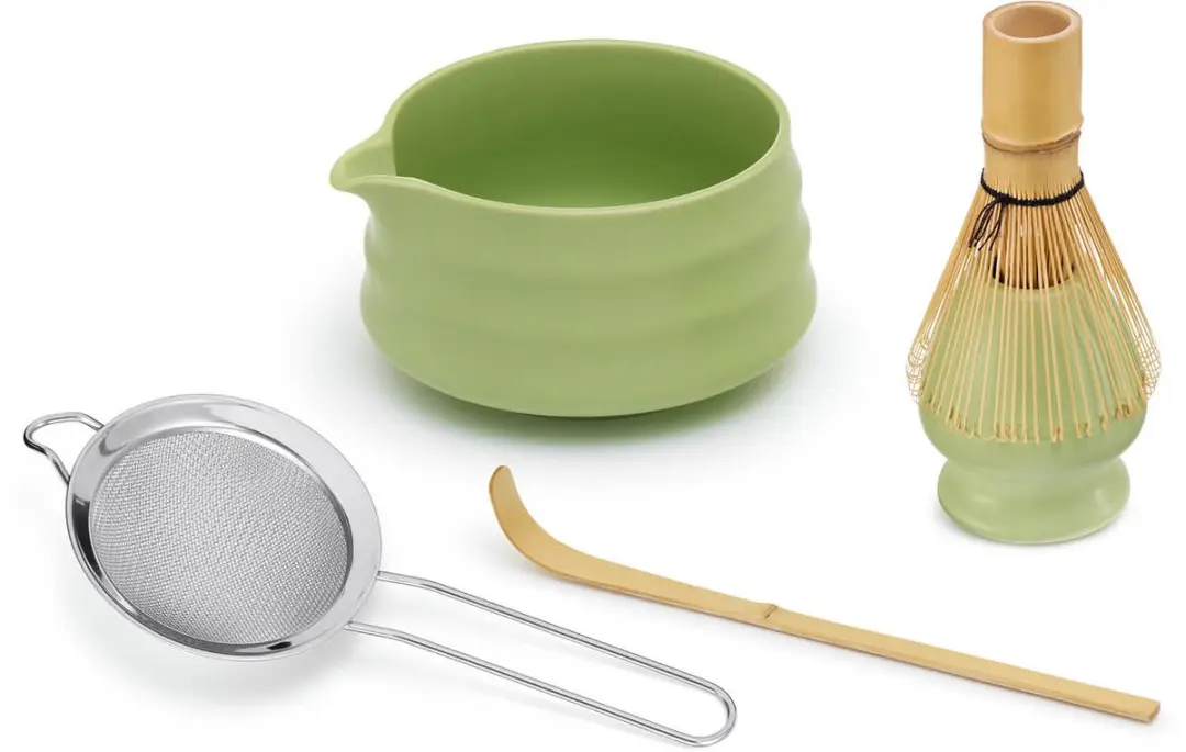 Gourmetmaxx Matcha-set keramiek 5-delig