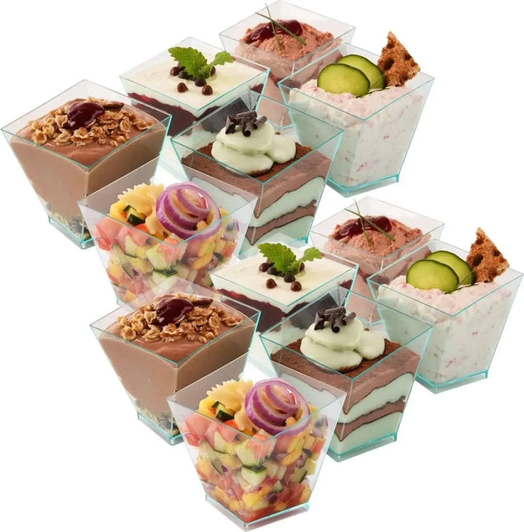 Dessertbekers 120 ml 12 stuks