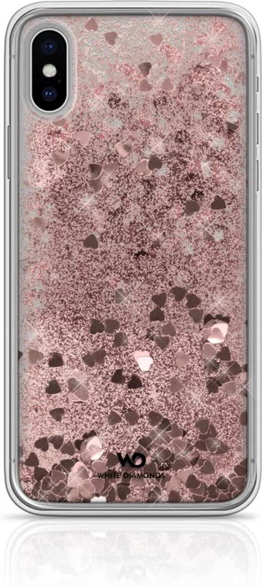 Hama Sparkle Hoesje iPhone X/10 - 14,7cm - Roze - MPN 00184462 - afbeelding 3 van 3