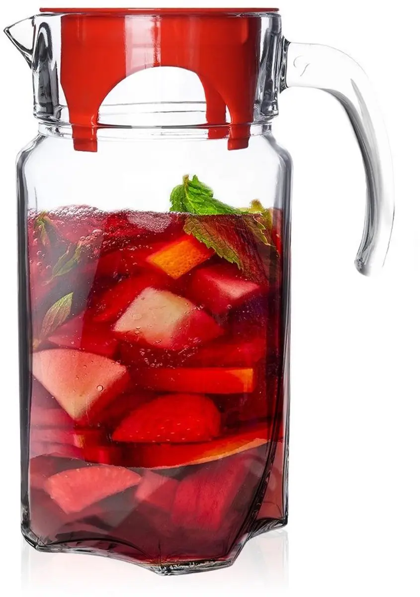 Karaf Glas met Deksel 1,75 l