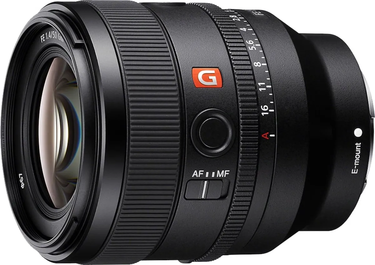 Sony SEL 50mm f/1.4 GM Objectief
