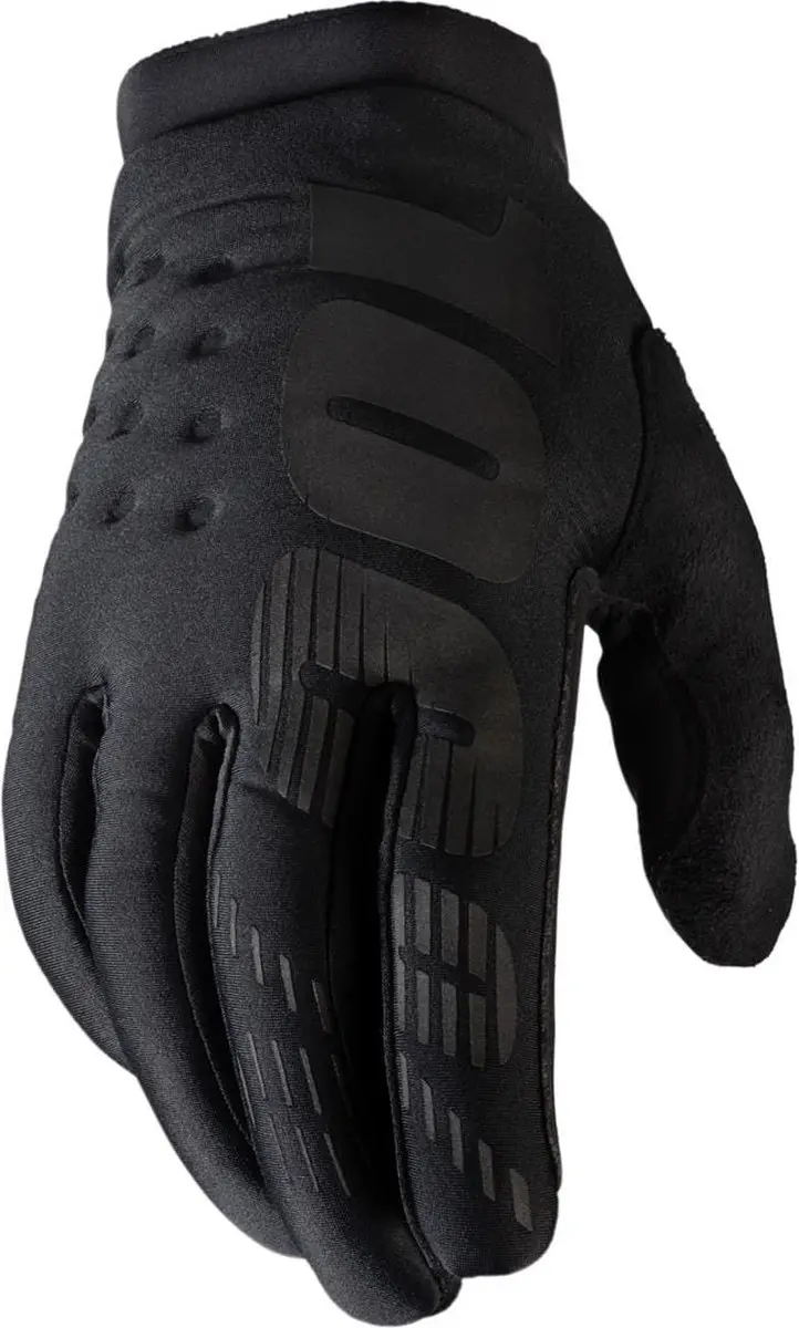 100percent Brisker Dames Off-road Handschoenen - Zwart XL - afbeelding 2 van 2