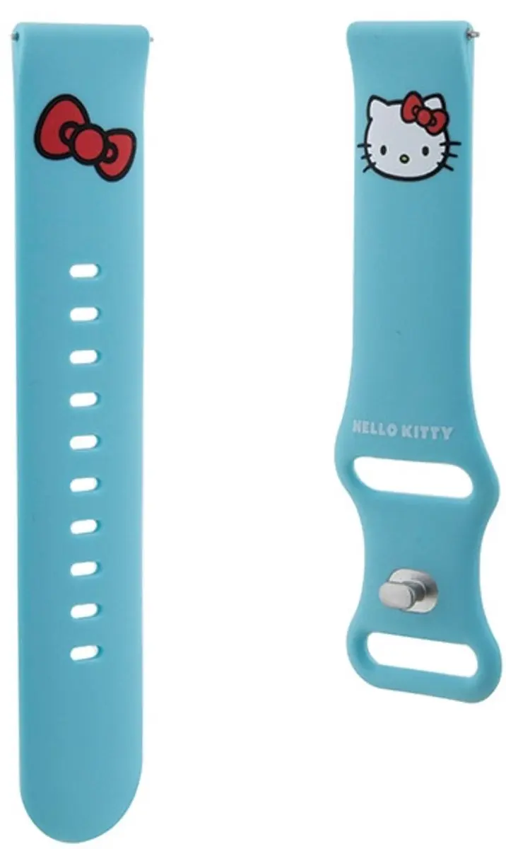 Hello Kitty-Bandje 20 Mm Voor Apple Watch 38/40/41 Mm, Siliconen Met Kattenmotief. - afbeelding 4 van 5