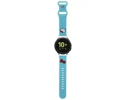 Hello Kitty-Bandje 20 Mm Voor Apple Watch 38/40/41 Mm, Siliconen Met Kattenmotie