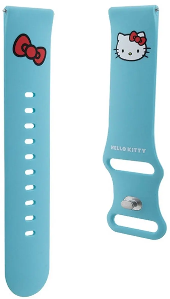 Hello Kitty Siliconen Horlogebandje 22mm - Kitty-Hoofd - afbeelding 4 van 5