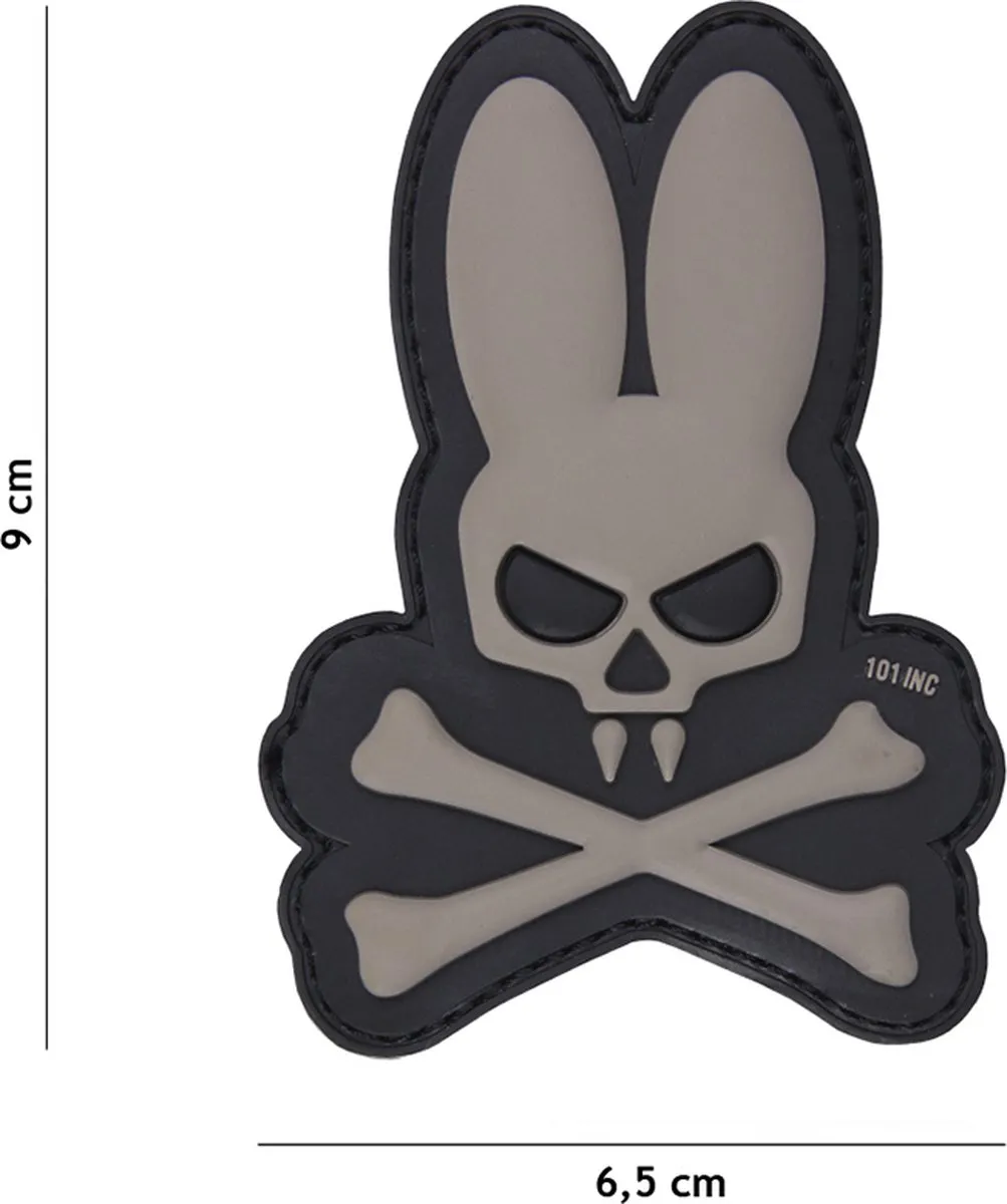 101 Inc Embleem 3D Skull Bunny
