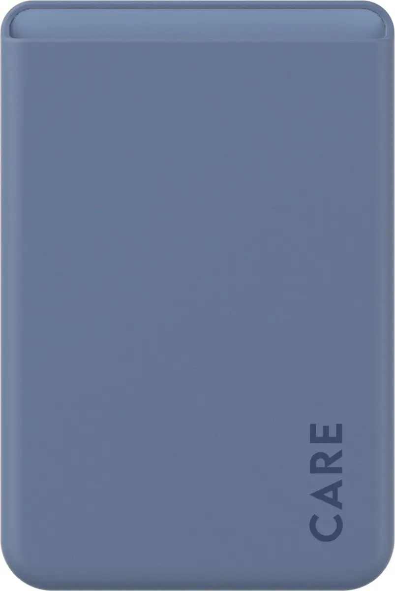 CARE by PanzerGlass Fashionable Card Holder - Blauw - afbeelding 4 van 4