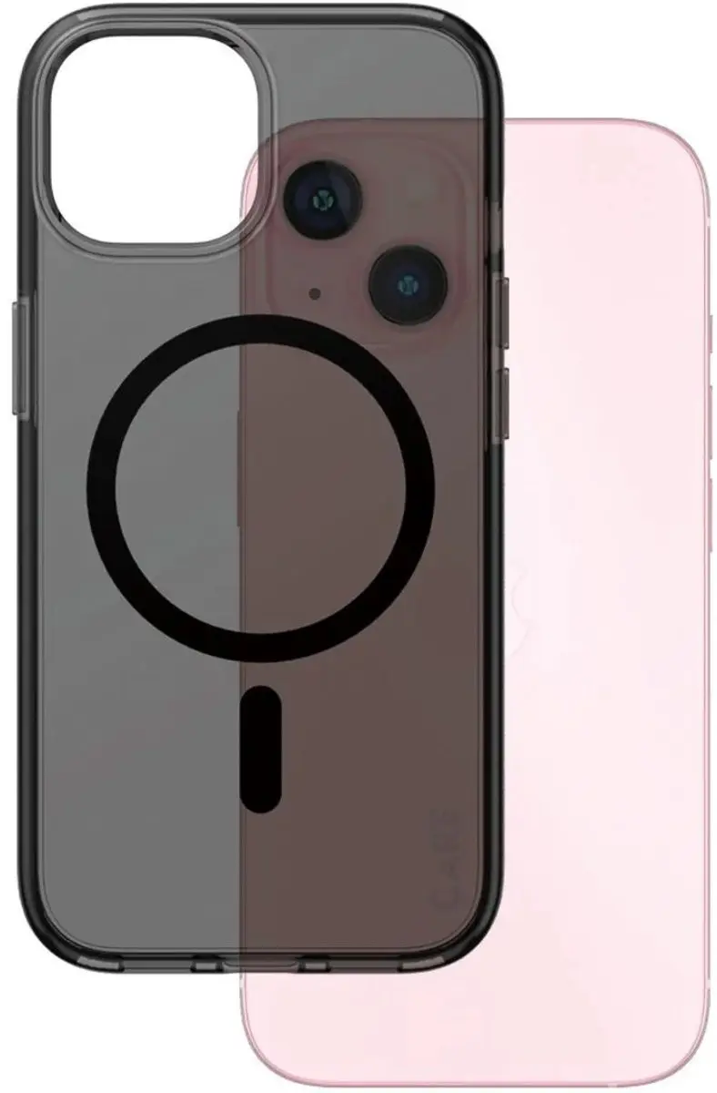 CARE by PanzerGlass Flagship Case Smokey Urban Combat iPhone 15 Hoesje - Zwart - afbeelding 2 van 6