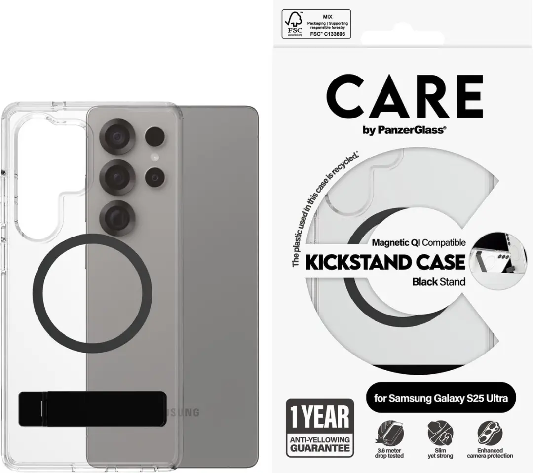 PanzerGlass CARE CRRFBKQG38488 Feature Case - Transparant - afbeelding 3 van 6
