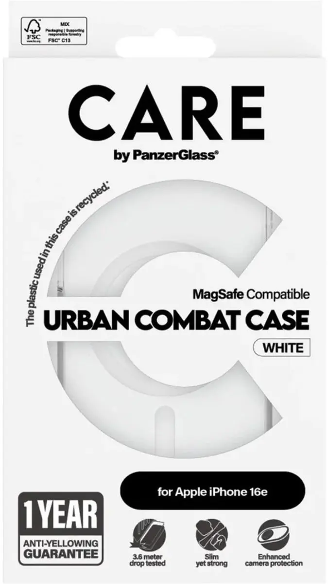 PanzerGlass CARE Flagship Hoesje iPhone 17e/16e MagSafe - afbeelding 4 van 6