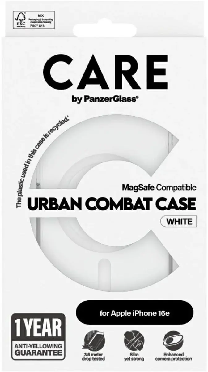 PanzerGlass CARE Flagship Hoesje iPhone 17e/16e MagSafe - afbeelding 3 van 6