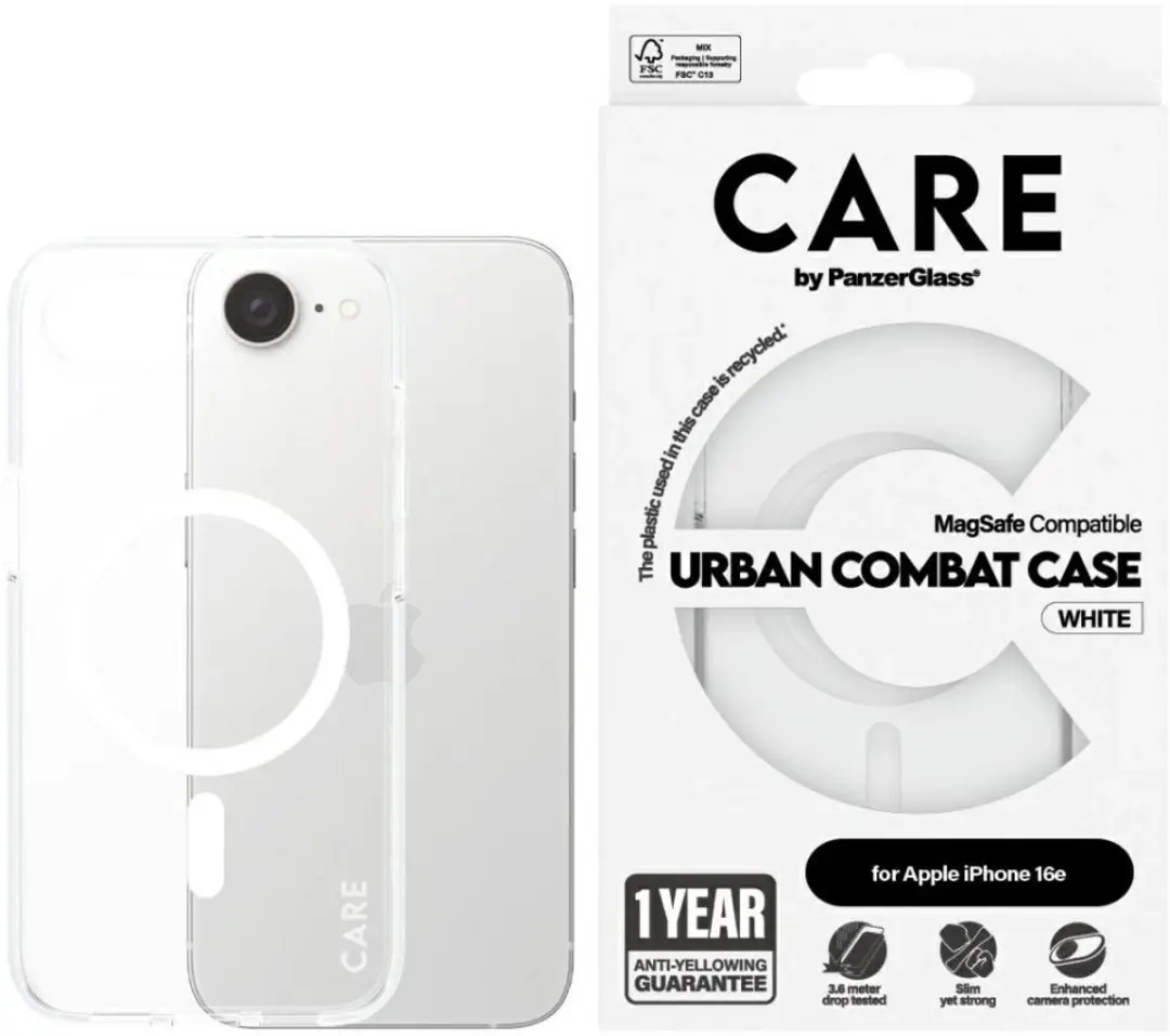 PanzerGlass CARE Flagship Hoesje iPhone 17e/16e MagSafe - afbeelding 2 van 6