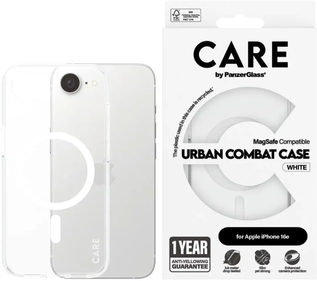 PanzerGlass CARE Flagship Hoesje iPhone 17e/16e MagSafe - afbeelding 5 van 6