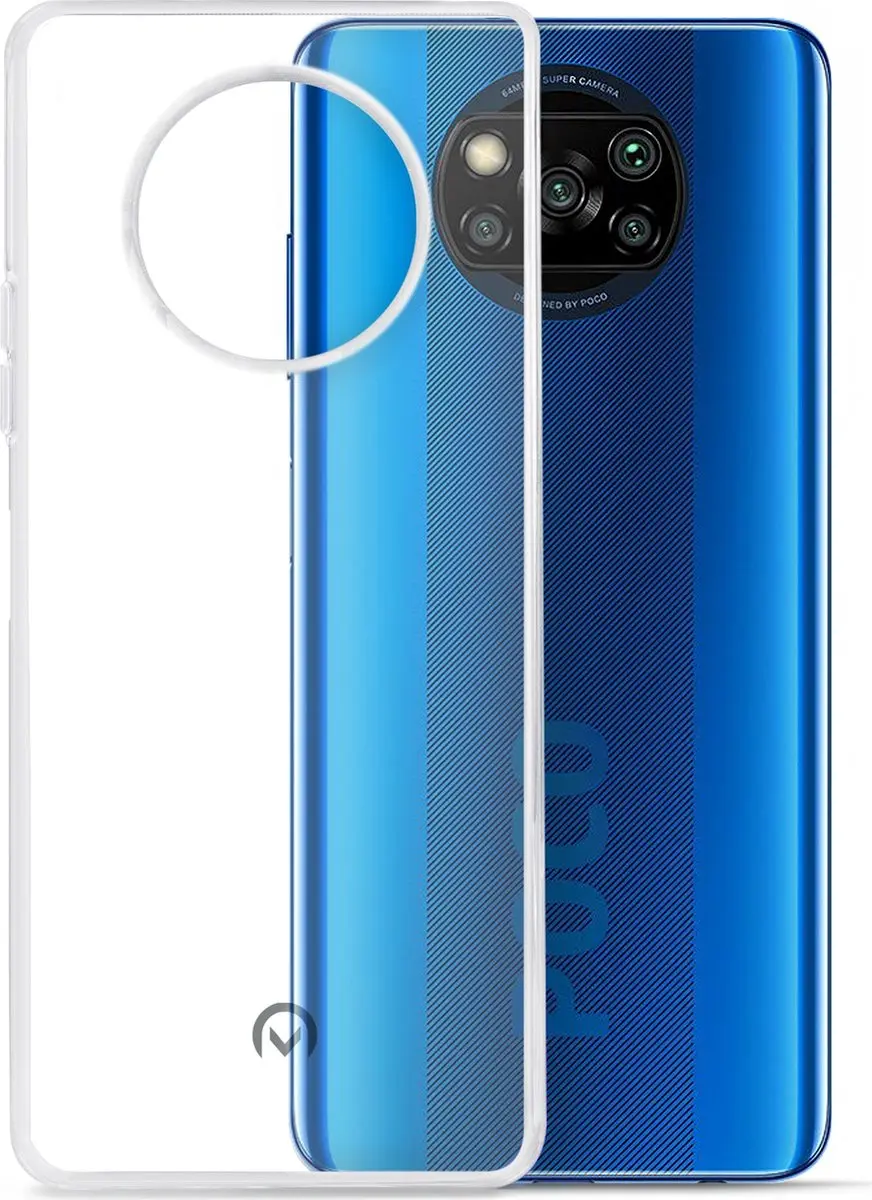 Mobilize Gelly Hoesje POCO X3 NFC - Transparant - afbeelding 2 van 6