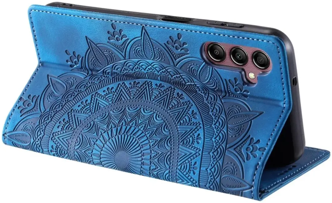 Hoesje Mandala Book Case Samsung Galaxy A16 - Blauw - afbeelding 3 van 6