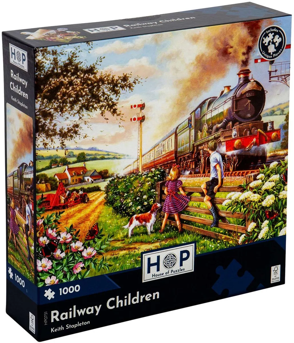 House Of Puzzles Railway Children Legpuzzel 1000 Stuks