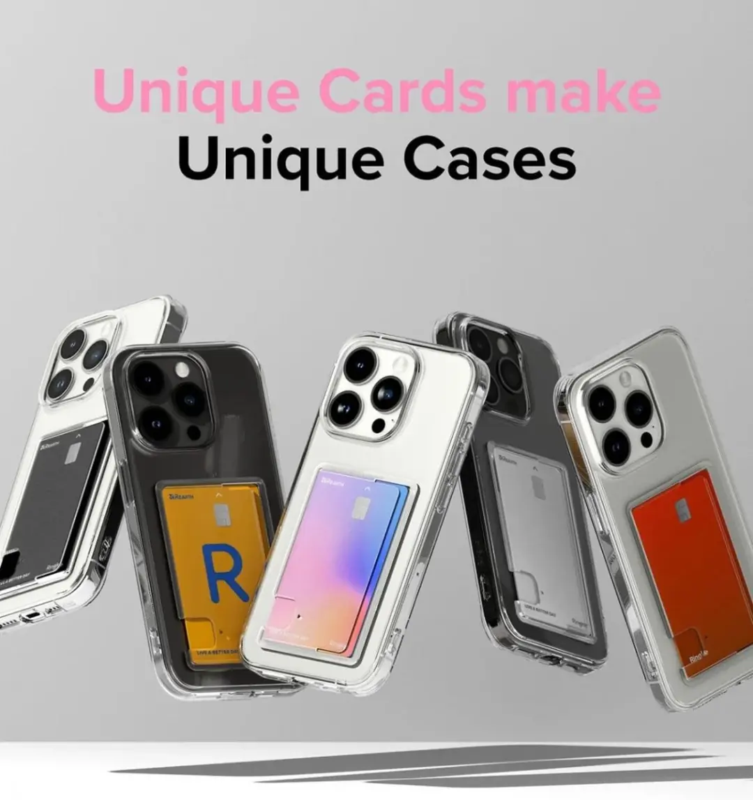 Ringke Card Hoesje iPhone 15 Pro Max Kaarthouder - afbeelding 5 van 6