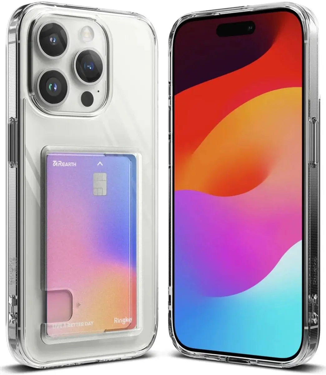 Ringke Card Hoesje iPhone 15 Pro Max Kaarthouder