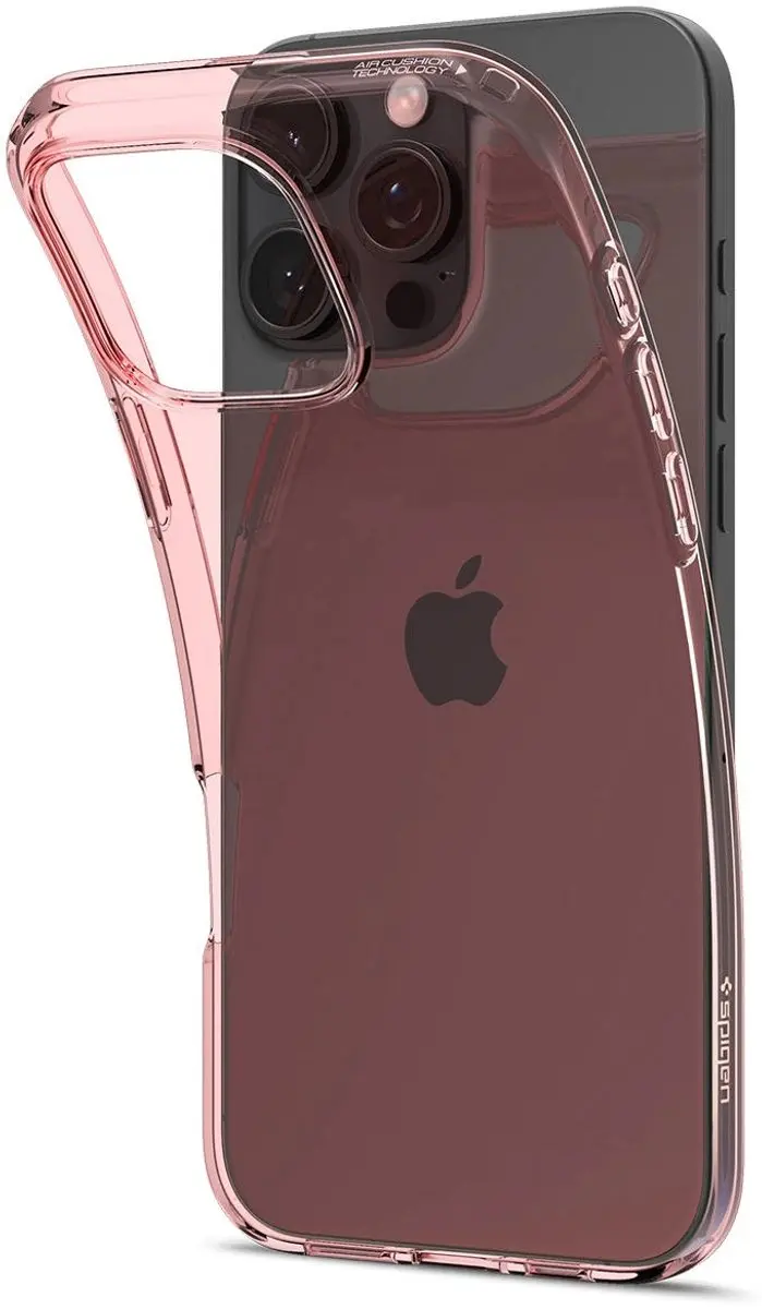 Spigen Crystal Flex iPhone 16 Pro Max Hoesje - Roze - afbeelding 2 van 6