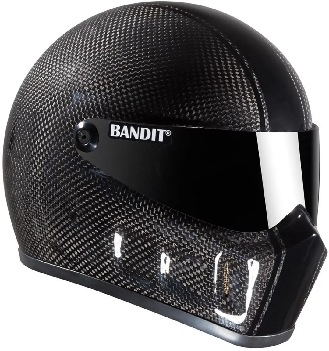 Bandit Super Street 2 Carbon Race Helm -