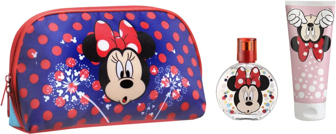Cadeauset Minnie Junior 100/50 Ml Rood/blauw 4-delig