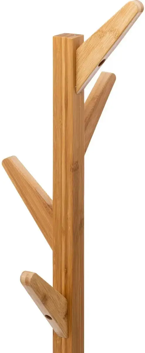 5Five Staande kapstok bamboe D38xH177cm