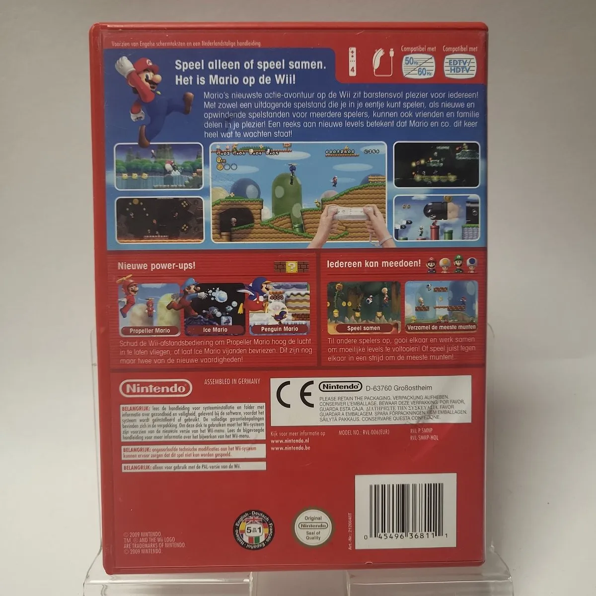 Nintendo New Super Mario Bros Wii - 4 Spelers Offline
