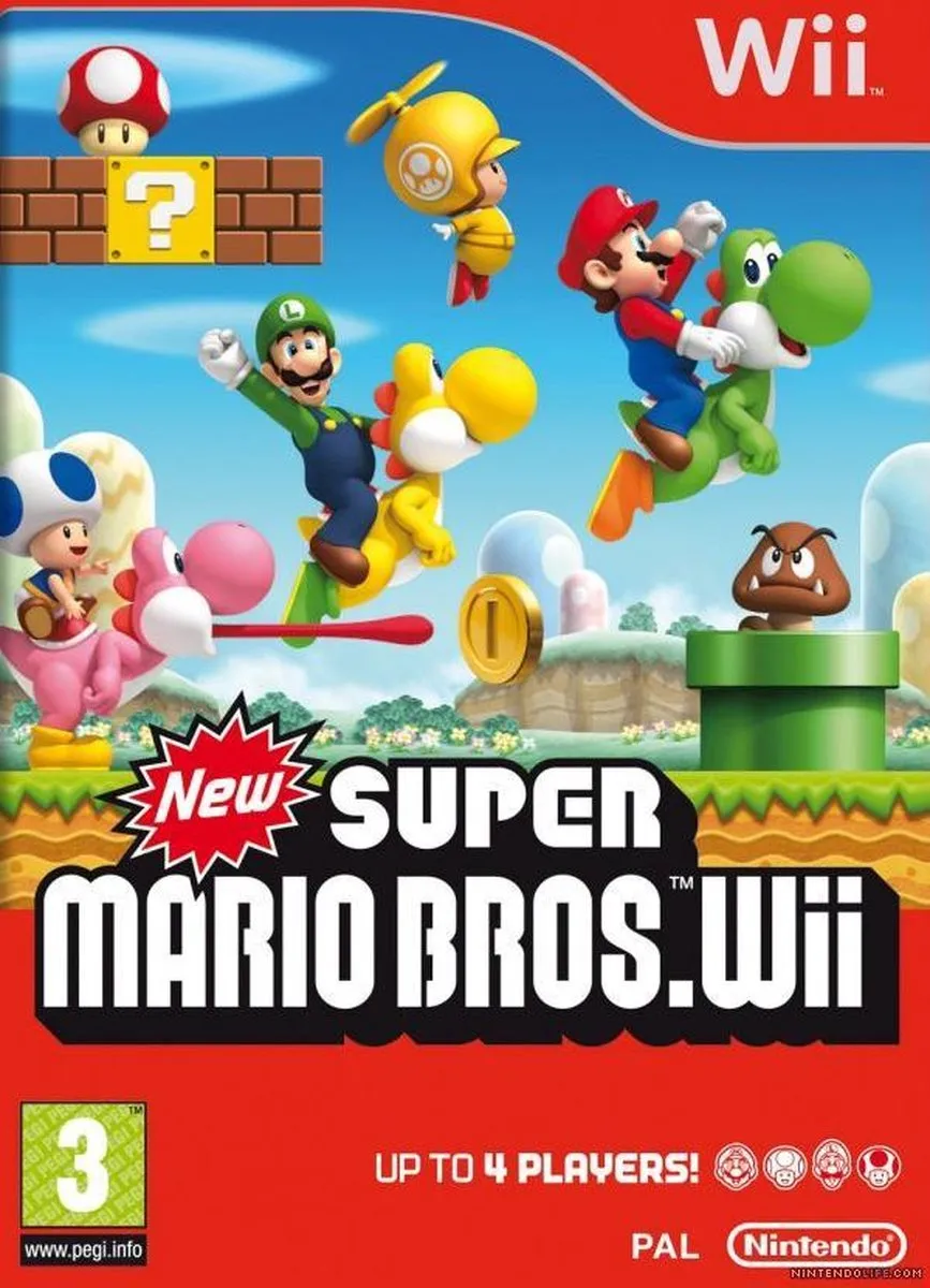 Nintendo New Super Mario Bros Wii