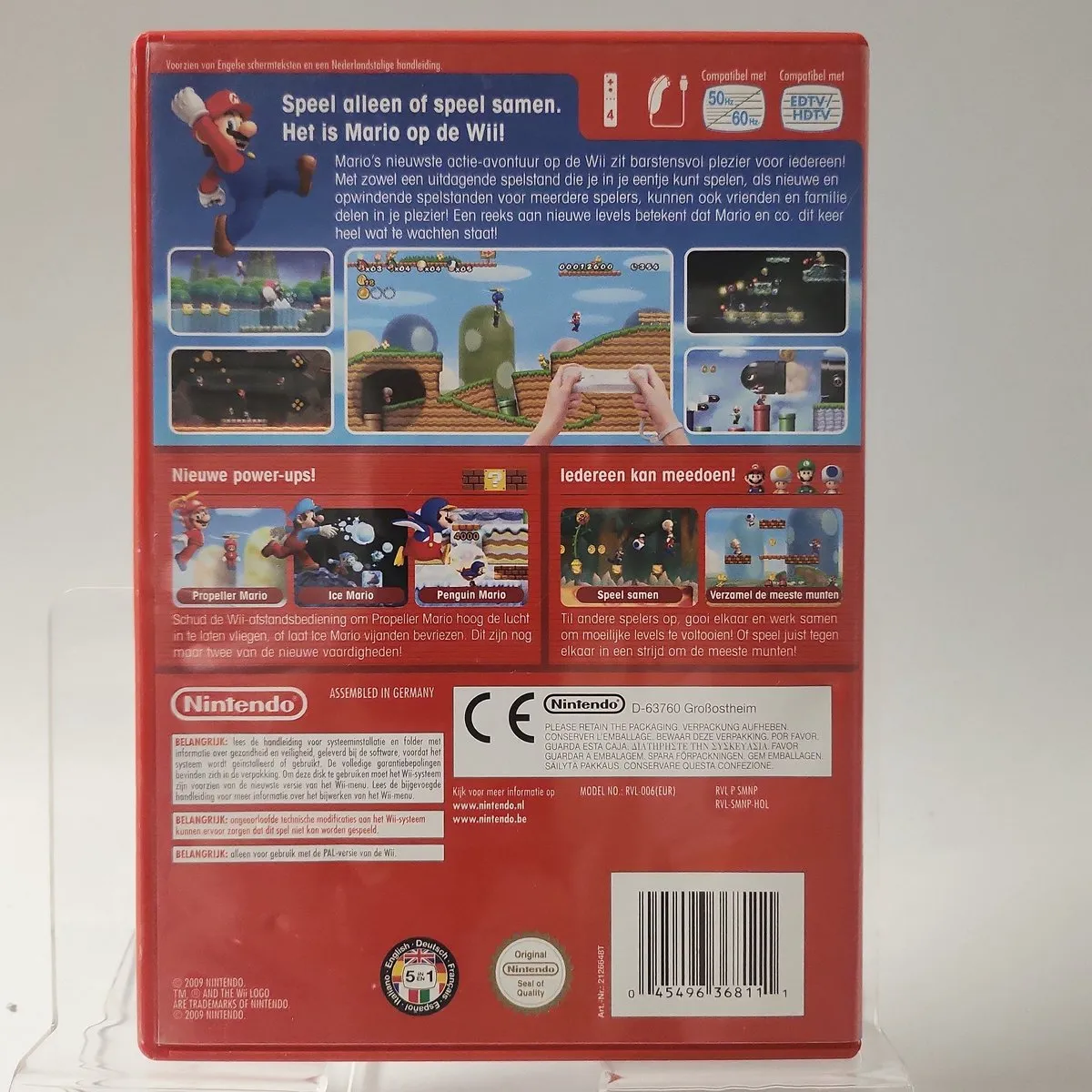 Nintendo New Super Mario Bros Wii - 4 Spelers Offline