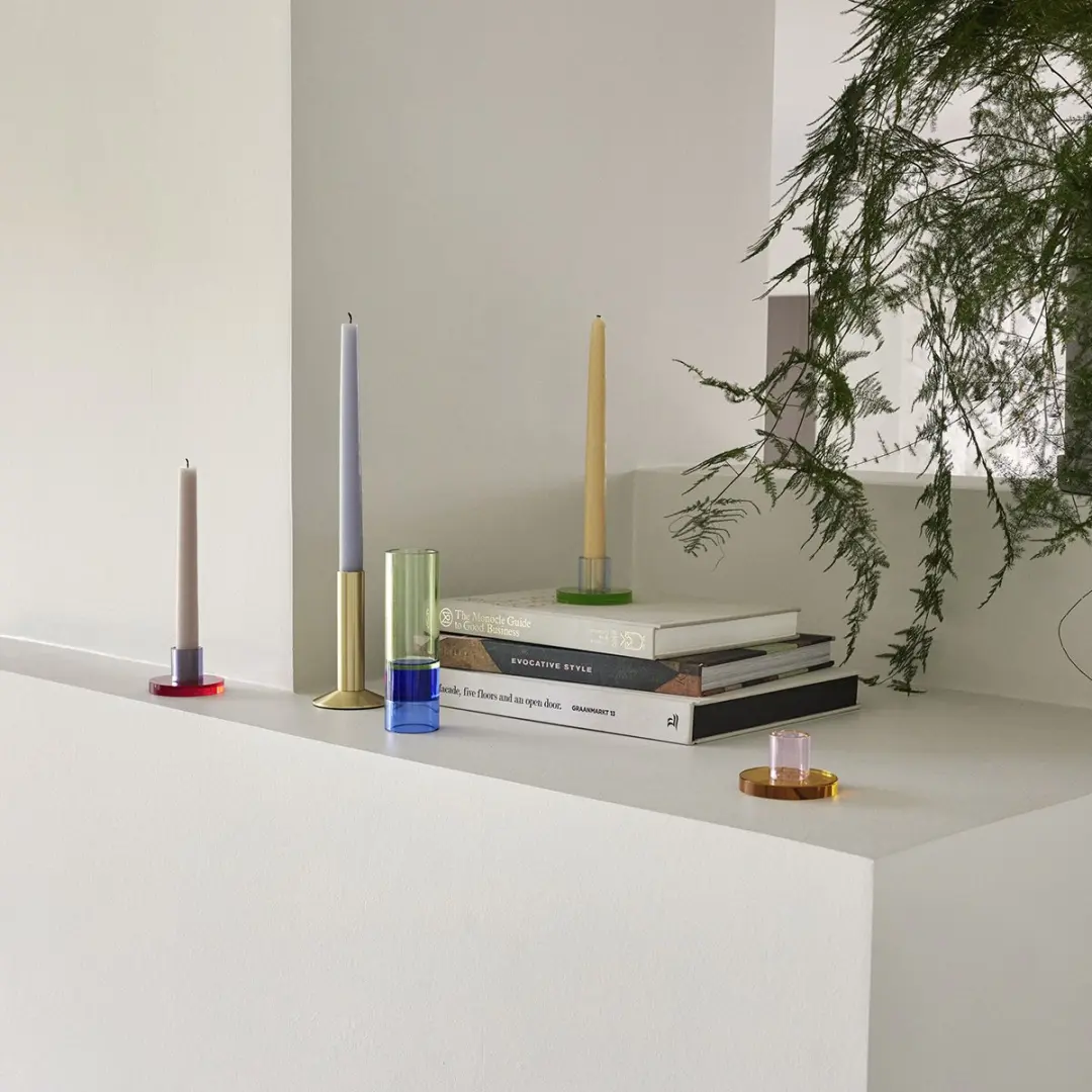 Hübsch Astra Kandelaar Klein - Ø7cm - afbeelding 4 van 6