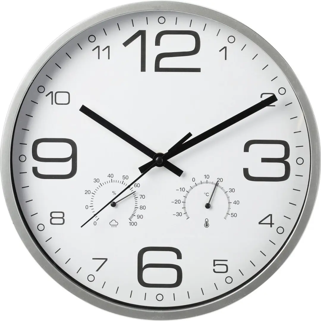 Koopman Wandklok Weerstation