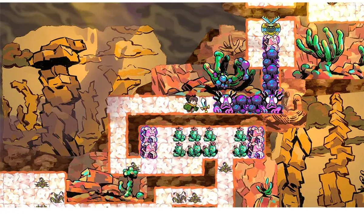 Nintendo Switch Arranger A Role-Puzzling Adventure - Veelkleurig