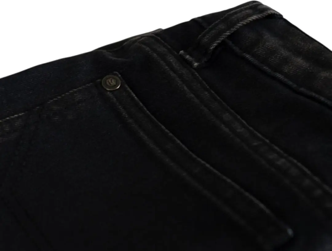 Knox Cartmel Kick Flare Dames Motorjeans - Black-Rust - afbeelding 4 van 6