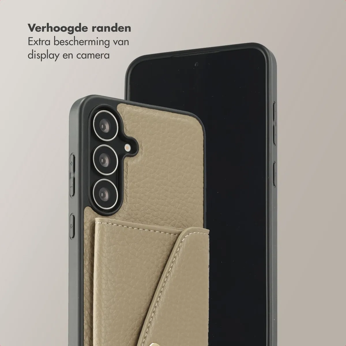 Selencia Koordhoes Samsung Galaxy S25 FE - Taupe