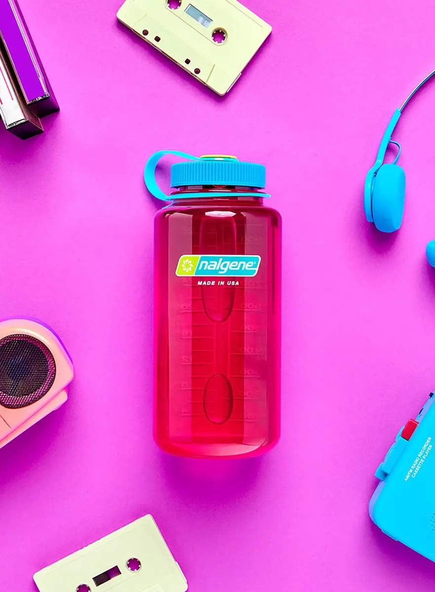 Nalgene Wide Mouth Sustain Drinkfles 1L - Eggplant - afbeelding 6 van 6