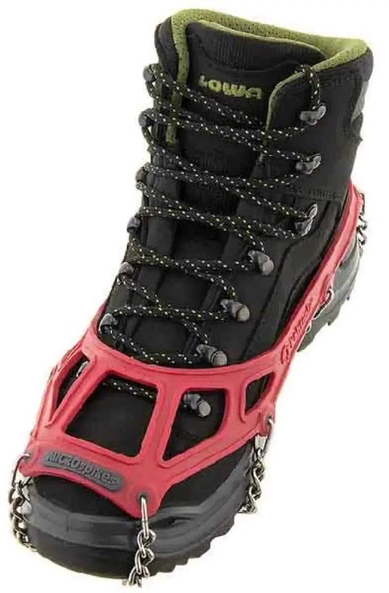 Kahtoola Microspikes KT02002 Stijgijzers - 12 Punten - Rood - afbeelding 6 van 6