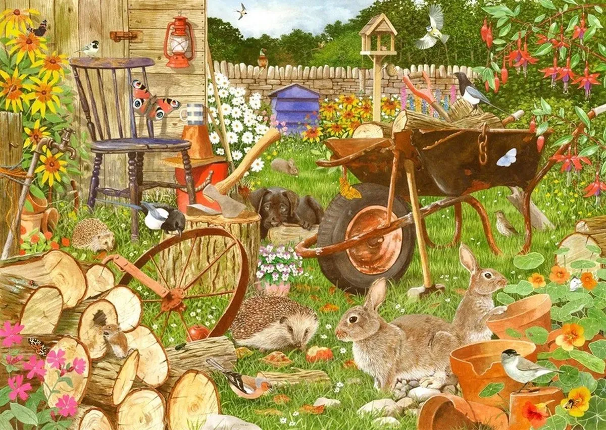 House Of Puzzles Like Rag Tag and Bobtail Legpuzzel 1000 Stuks